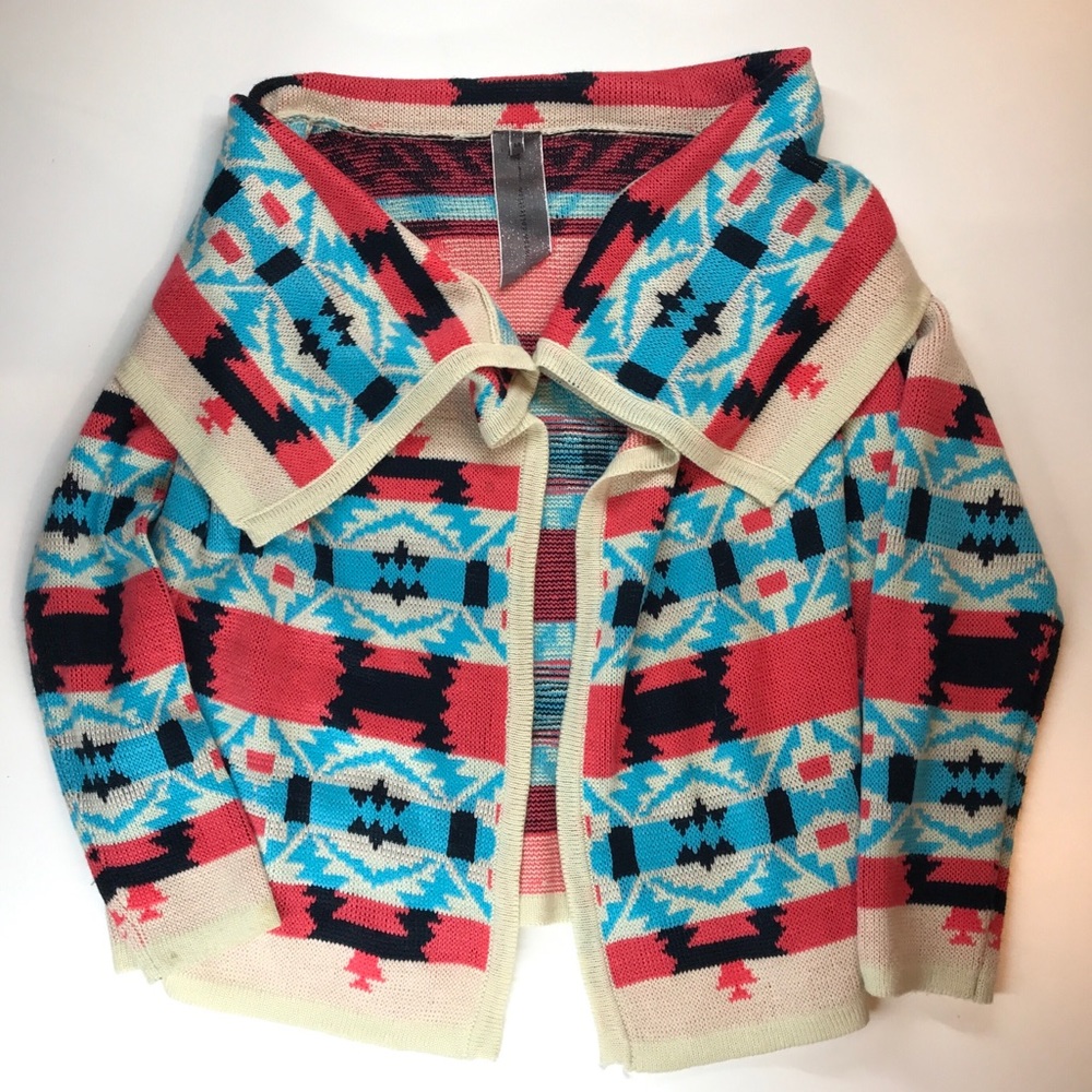 Cozy Aztec pattern sweater